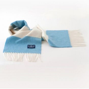 Woven Cashmere Team Scarf, 3 of 4