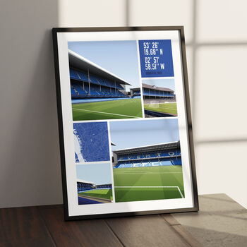 Everton Fc Views Of Goodison Park Poster, 3 of 7
