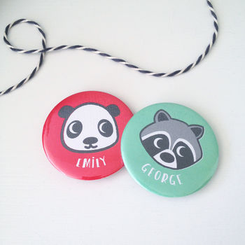 Personalised Animal Party Badges, 2 of 4