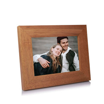 Personalised Light Oak Photo Frame – 4x6, 3 of 6