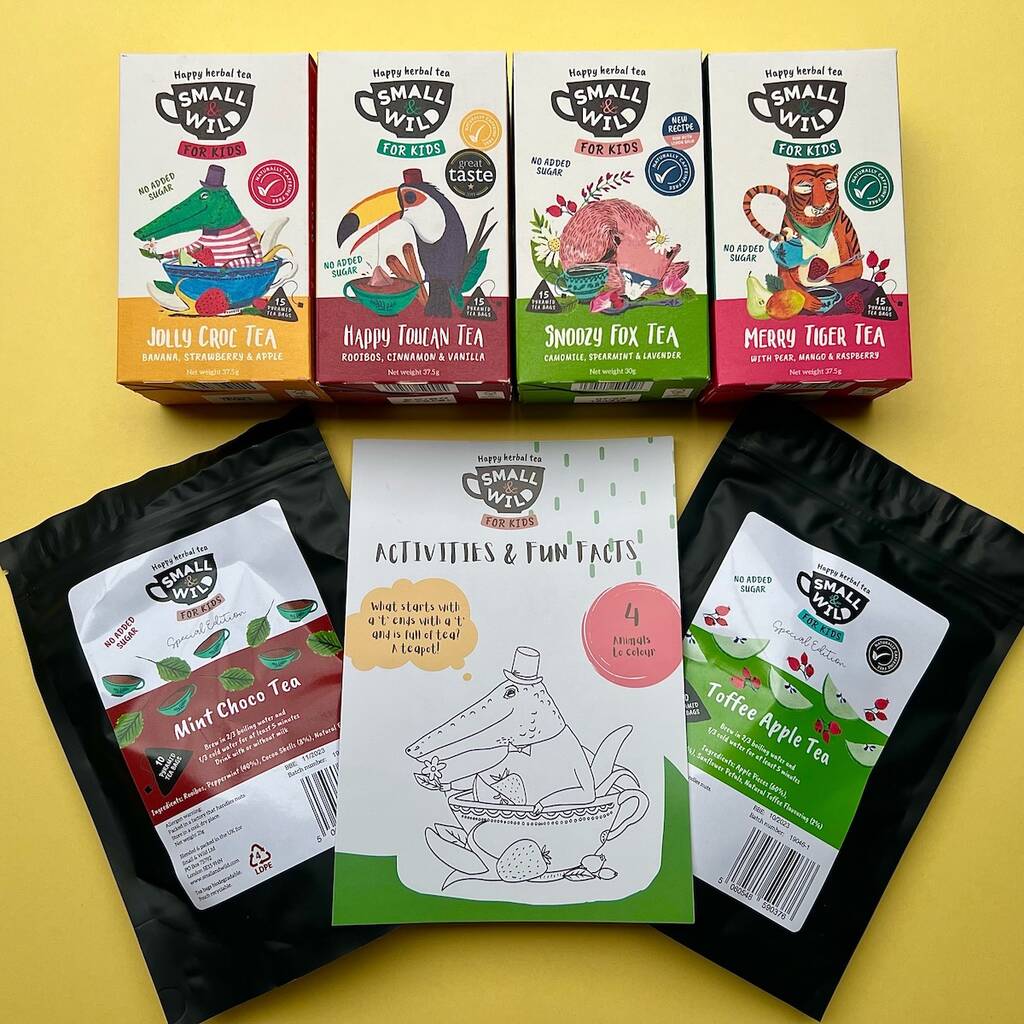 Herbal And Fruit Tea For Kids: The Ultimate Tea Package, 1 of 9