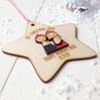 Personalised Family's First Christmas Tree Decoration, thumbnail 3 of 5