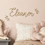 Glitter Name Or Word Wall Decals, thumbnail 1 of 7