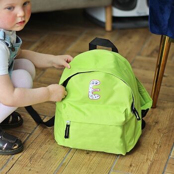 Little Monsters Personalised Backpack, 3 of 6