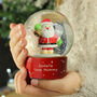 Personalised Santa Snow Globe, thumbnail 1 of 7