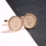 1995 30th Birthday Five Pence Coin Cufflinks, thumbnail 3 of 5