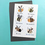 Personalised Bee You Print, thumbnail 9 of 9