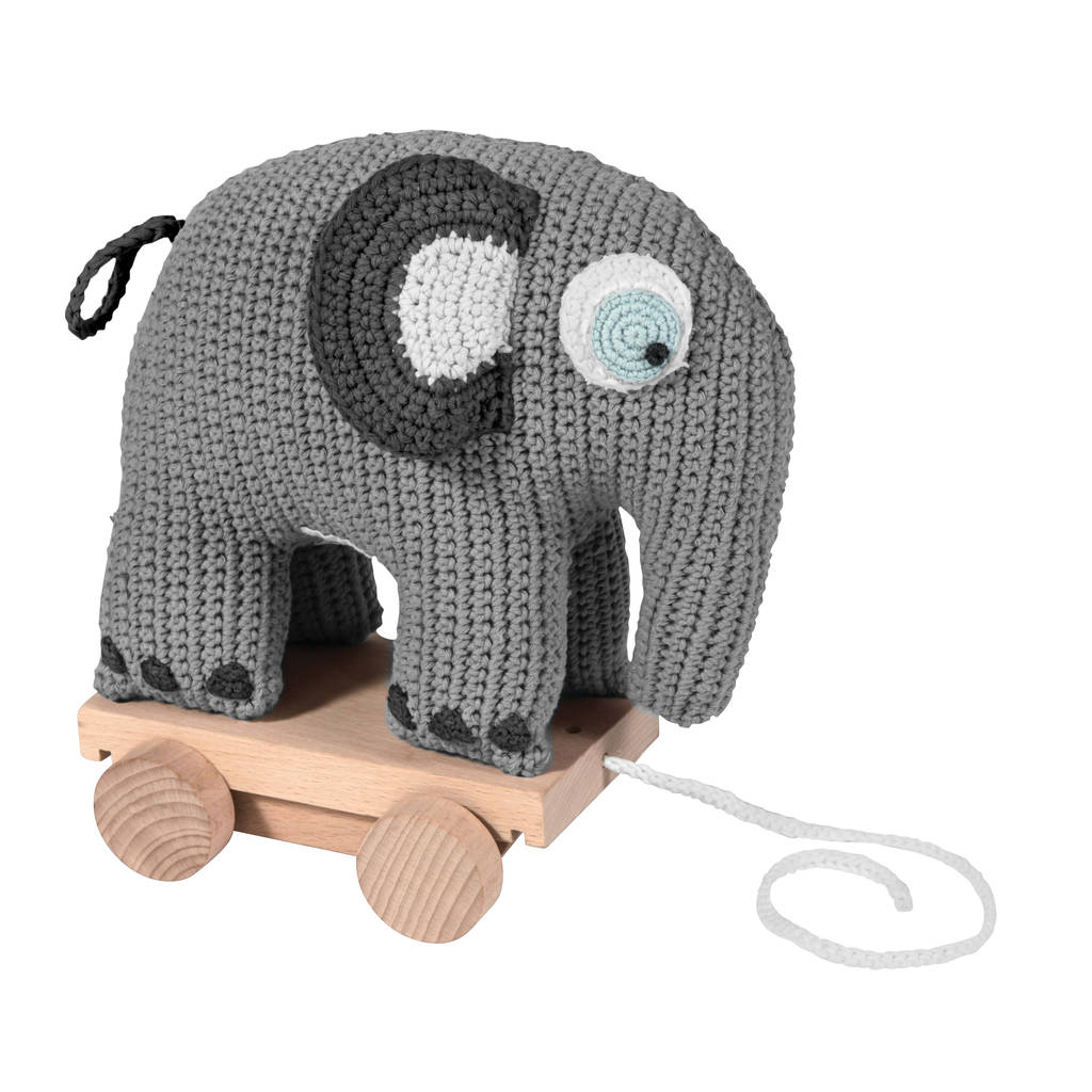 Elephant Pull Along Toy By Crafts4 Kids