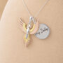 Personalised Gold Plated Sterling Silver Phoenix Pendant Necklace, thumbnail 1 of 12