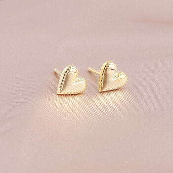 Friendship Sister Heart Earrings, 4 of 7