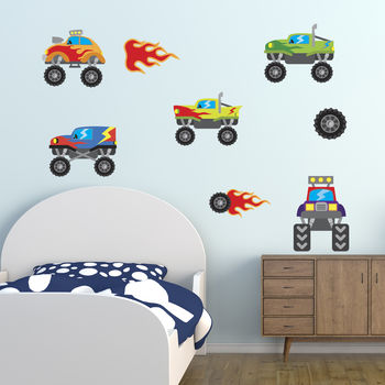 Monster Truck Wall Stickers, 3 of 3