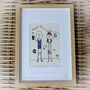 Personalised Family Picture Portrait Embroidery, thumbnail 2 of 12