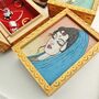 Handmade Vintage Women Wooden Jewellery Box, thumbnail 7 of 8