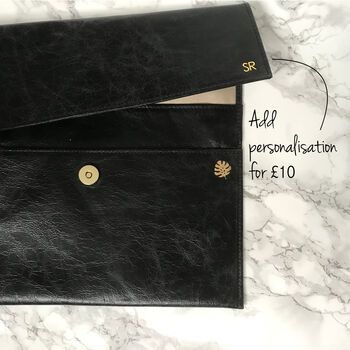 Luxury Leather Planner Cover, Personalised, 5 of 12