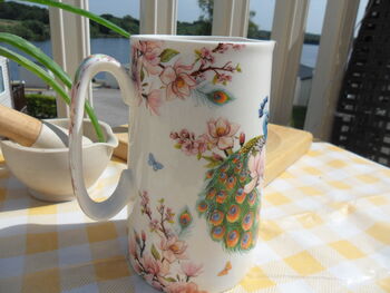 Medium China Jug In Peacock Design, 5 of 8