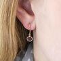 Swarovski Crystal Birthstone Earrings, thumbnail 5 of 12