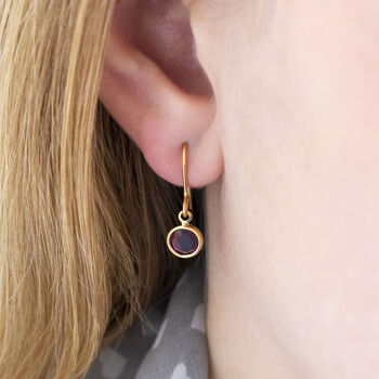 Swarovski Crystal Birthstone Earrings, 5 of 12