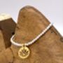Edie’s Silver And Gold Vermeil Bracelet, thumbnail 8 of 9