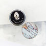 Personalised Sterling Silver Location Map Cufflinks, thumbnail 2 of 4