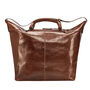 The Finest Italian Leather Travel Bag. 'The Fabrizio', thumbnail 6 of 12