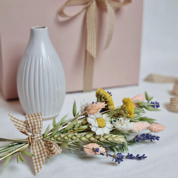 Bud Vase And Dried Flowers Gift Box, 4 of 12