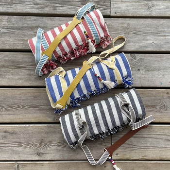 Personalised Cotton Towel Shawl, Christmas Gift For Couples, 6 of 12