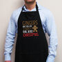 Funny Gingerbread Christmas Apron – Gingers Are For Life Not Just For Christmas, thumbnail 1 of 8