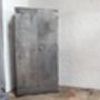 Marco Vintage Stripped Steel Stationery Cupboard, thumbnail 3 of 9
