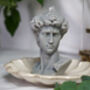 Large David Head Statue Soy Wax Candle, thumbnail 2 of 7