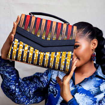Wani African Print Bag For Women, 7 of 7