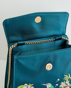 Morning Song Kingfisher Mini Teal Tote, 6 of 9