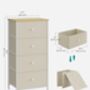 Chest Of Drawers Bedroom Fabric Drawers Storage Unit, thumbnail 10 of 12