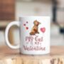 Cat Breed My Valentine Ceramic Mug, thumbnail 3 of 6