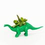 Diplodocus Dinosaur Planter With A Plant, thumbnail 8 of 8