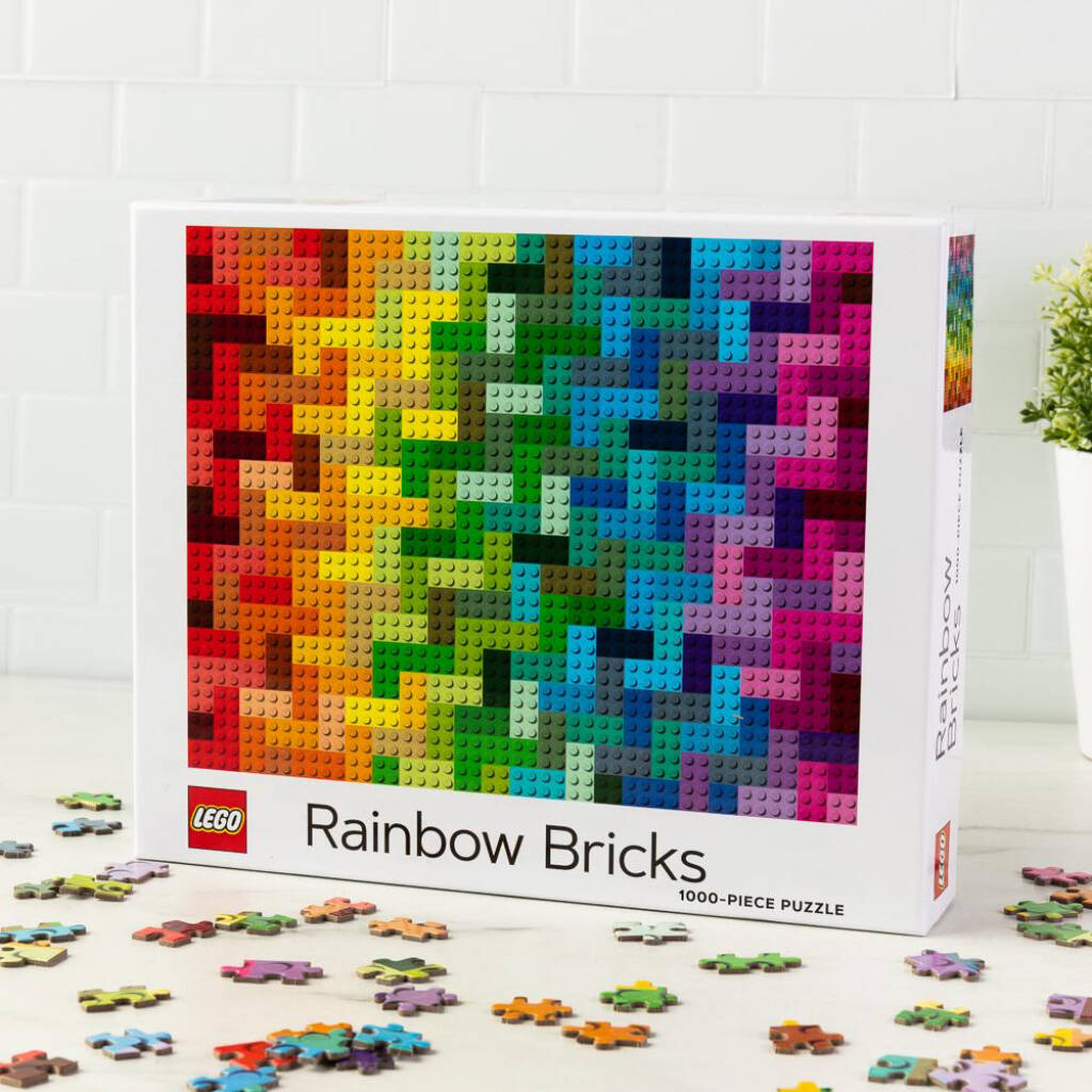 Lego® Rainbow Bricks 1000 Piece Puzzle, 1 of 2