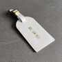 Personalised Mr And Mrs Leather Luggage Tags, thumbnail 10 of 12