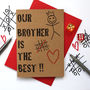 Best Brother Card, thumbnail 2 of 2