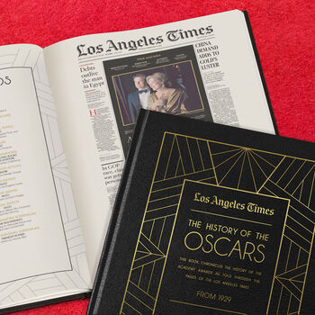 The Oscars Deluxe Personalised History Gift Book, 4 of 9