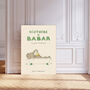 Babar The Elephant Bath Nursery Art Print, thumbnail 1 of 3