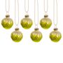 Set Of Six Mini Brussel Sprouts Baubles, thumbnail 2 of 2