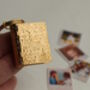 Personalised Family Album Floral Locket Keyring, thumbnail 3 of 10