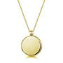 Personalised Round 18 K Gold Plated Locket, thumbnail 10 of 12