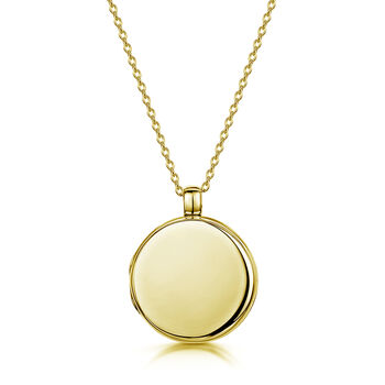 Personalised Round 18 K Gold Plated Locket, 10 of 12