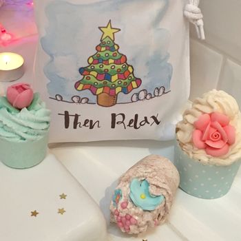 Personalised Just Add Wine Bath Bomb Gift Set, 2 of 2