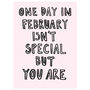 You Are Special Valentine Love Card, thumbnail 2 of 3