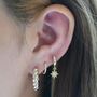 Mini Twisted Hoop Earrings, thumbnail 4 of 7