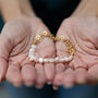 Pearl And Double Chain Bracelet, thumbnail 3 of 4