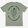 Thanks A Bunch Graphic Fruit Logo T Shirt In Pistachio, thumbnail 1 of 2