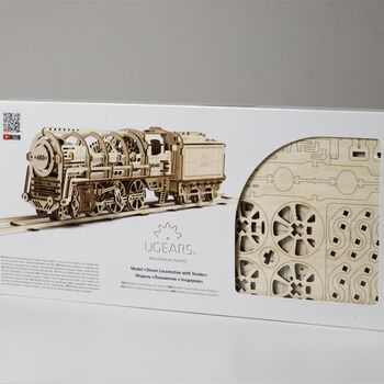 Build Your Own Moving Model Steam Locomotive By U Gears, 2 of 12