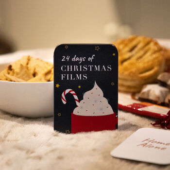 24 Days Of Christmas Films Advent Calendar Tin, 3 of 9